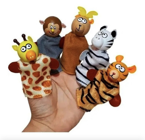 Titere de dedo Animales - comprar online