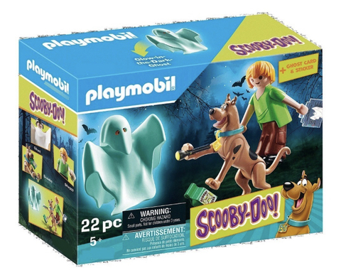 Playmobil 70287( Scooby & Shaggy con Fantasma)