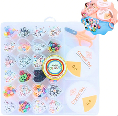 Set mostacillas corazones con tijera. - comprar online