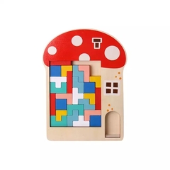 TETRIS hongo multifuncional madera