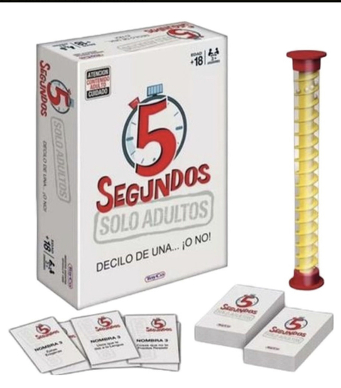 Juego ADULTOS 5 segundos