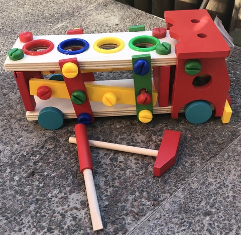 Camion Didactico -encastre y descarga-