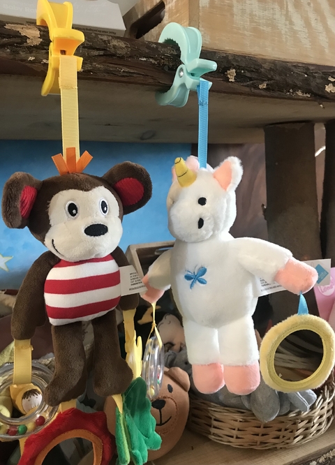 Sonajero Unicornio/mono con actividades - comprar online