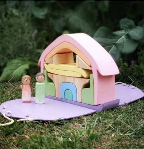 Casa arco iris (kuñul)