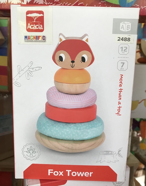torre zorro/pingüino/oso