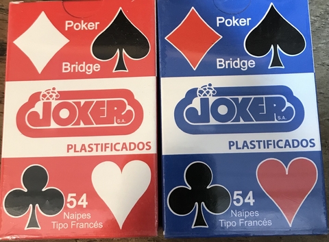 naipes joker 54 poker