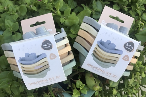 Set De Mini Barcos Apilable X 6 Pcs