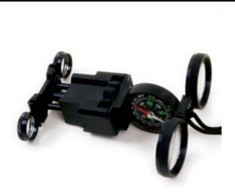 Brujula Para Supervivencia Galileo Binocular Lupa Espejo (CD2007)