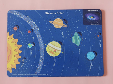 Encastre sistema solar