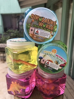 Slime con insectos y animales marinos