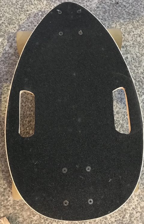 Skate con manijas equilibrio