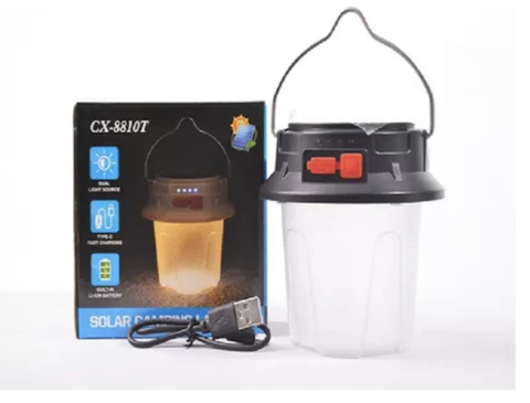 Lámpara Camping Farol Colgante Luz Solar Usb - comprar online