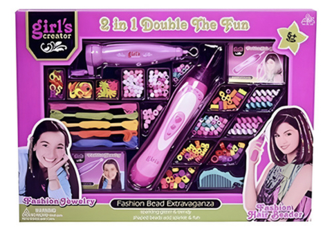 TRENZADOR MAS APLICADOR DE JOYAS (Girl's creators 2 en 1)
