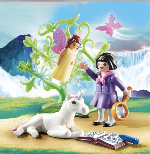 playmobil investigadora de hadas.70379
