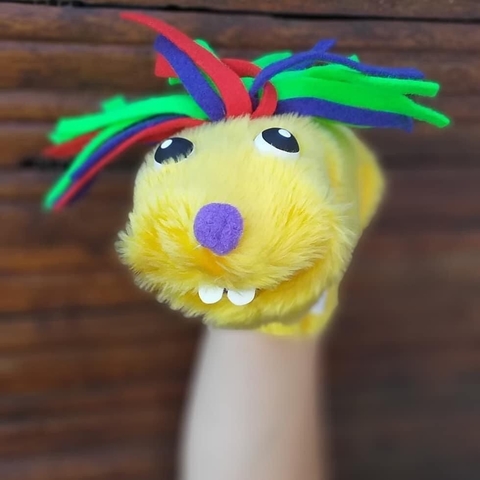 Titeres muppets polar de mano