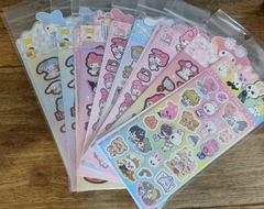 stickers conejo plancha larga