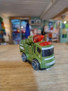 camion militar metal