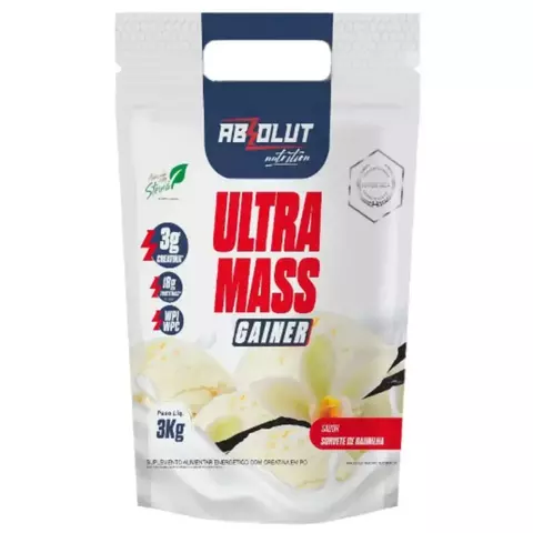 Ultramass Gainer Baunilha 3kg – Absolut Nutrition - comprar online