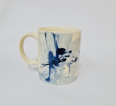 Taza azul marmolada en internet