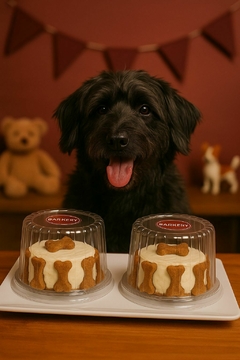 ¡PROMO 4X3! MINI TORTA GUAU (7cm)