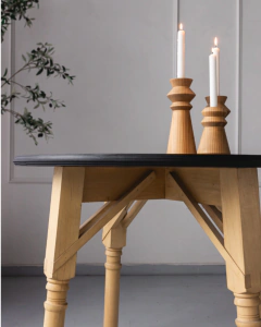 MESA PROVENZA PRIETA 120