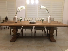 MESA COMEDOR BARROCO- DOBLE BOCHA - ZOITA