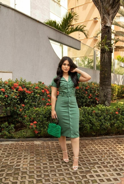 Vestido Luana Verde - comprar online