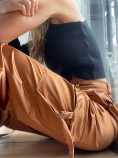 PANTALON CARGO SATEN WIRANDA