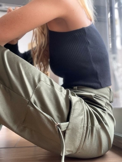 PANTALON CARGO SATEN WIRANDA - tienda online