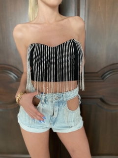 Short DENIM STRASS - comprar online