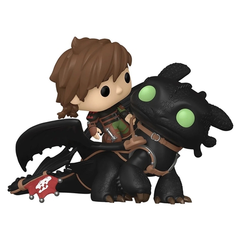 Funko Pop: Hiccup with Toothless #123 (Soluço e Banguela) - How to Trains Your Dragon 2