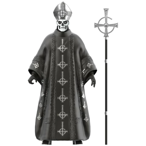 Action Figure Papa Emeritus II DX Deluxe - Ghost - Super7