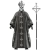 Action Figure Papa Emeritus II DX Deluxe - Ghost - Super7