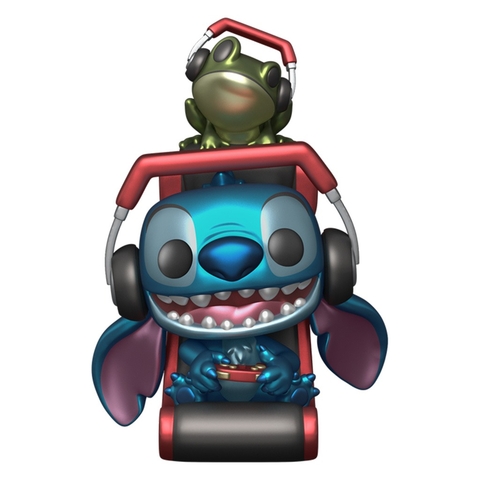Funko Pop: Gamer Stitch (Metallic) #1564 - Disney: Lilo & Stitch