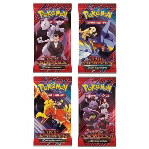 Booster Pokemon Unitário - Rivais Predestinados