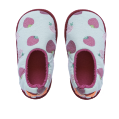 Pantuflas Ballerina Lima ♥ Frutillas aqua
