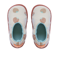 Pantuflas Ballerina Lima ♥ Frutillas durazno