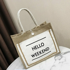 Bolso Hello ♥ Blanco - Oh lalá lencería