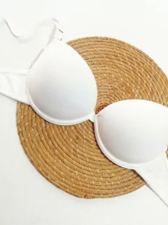 Corpiño algodón ♥ Blanco - comprar online