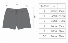 Short de microfibra ♥ Marina en internet