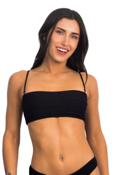 Strapless Kenia ♥ Preto - comprar online