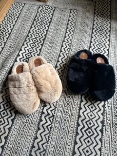 Pantuflas peluche ♥ Beige