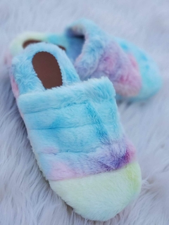 Pantuflas peluche ♥ Multicolor