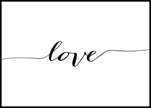 Lamina cuadro Mod Love