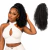 Aplique Sintético Afro Puff - Coque cacheado com ganchos internos e amarração em elástico 45cm