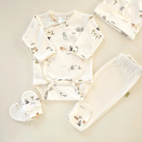 SET SELVA NATURAL - 4 PIEZAS