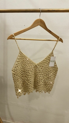 Musculosa de hilo Triana - comprar online