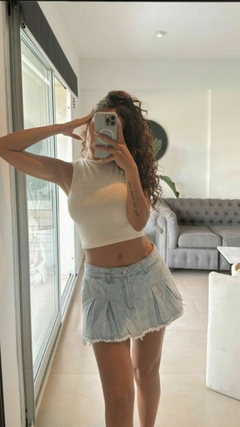 Pollera de jeans Malva
