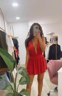 Vestido Josefina Rojo