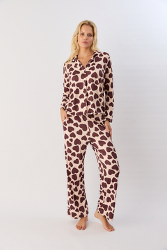 Pijama Cadiz Mangas Largas y Pantalon-Sweet Lady (2650-25) - comprar online